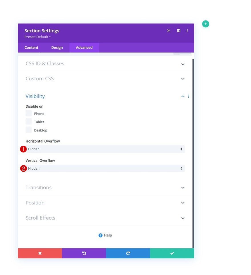 change sticky styles