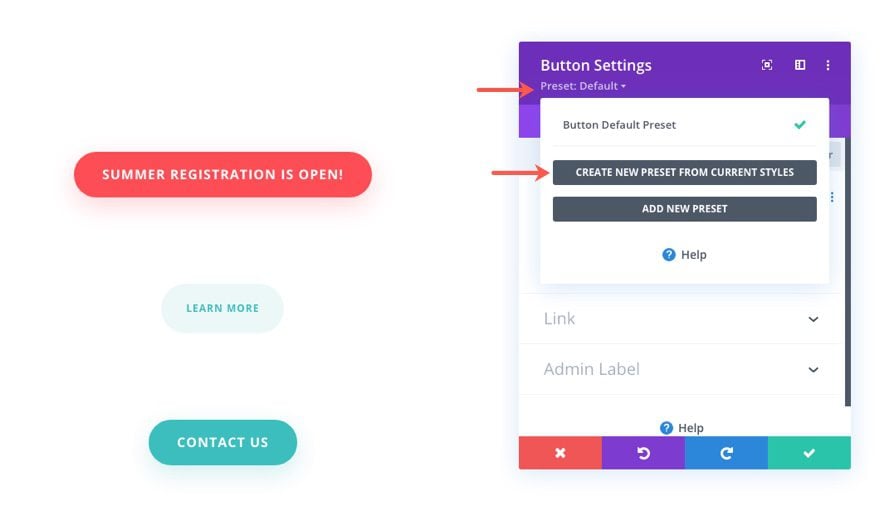 language school global presets style guide