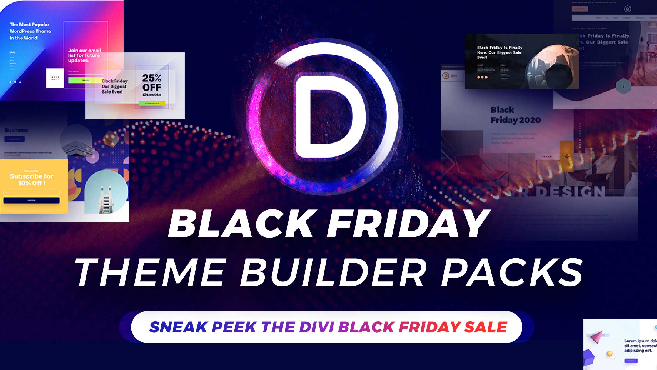 How To Get The Exclusive Black Friday Layout Packs And Custom Header/Footer Designs!