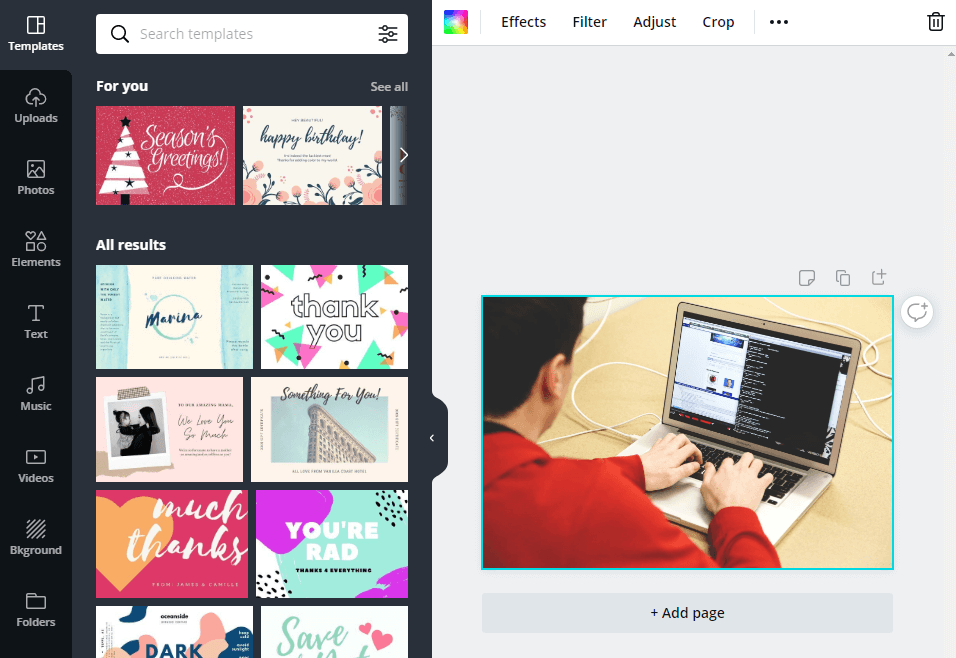 Free Online Photo Editor: Free & easy image editing - Canva
