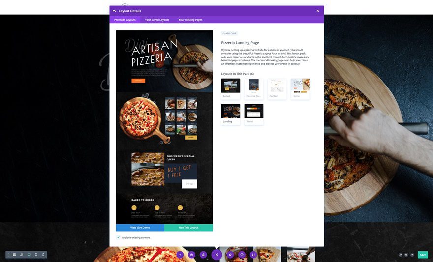 pizzeria website