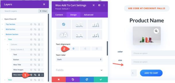 Sticky Column Design How to Build a Custom Sidebar with Sticky Columns for a Divi Product ...