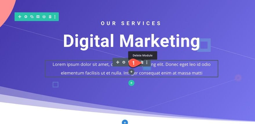 divi sticky promo video with toggle