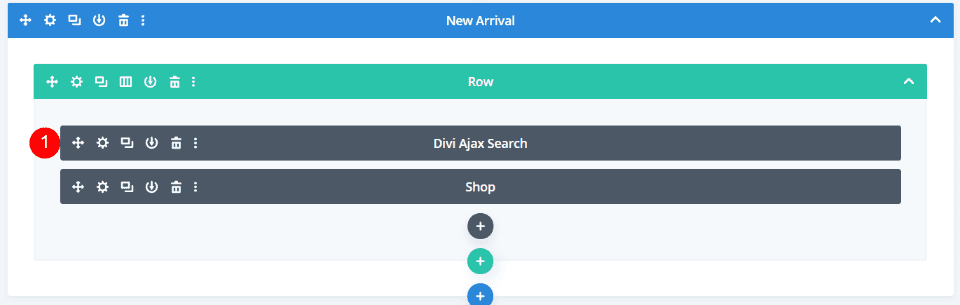 Add Divi Ajax Search to the Layout