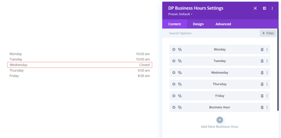 DP Business Hours