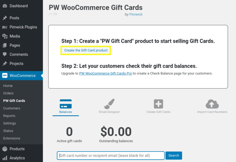 How to Create WooCommerce Gift Cards