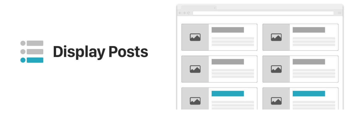 The Display Posts popular posts plugin.