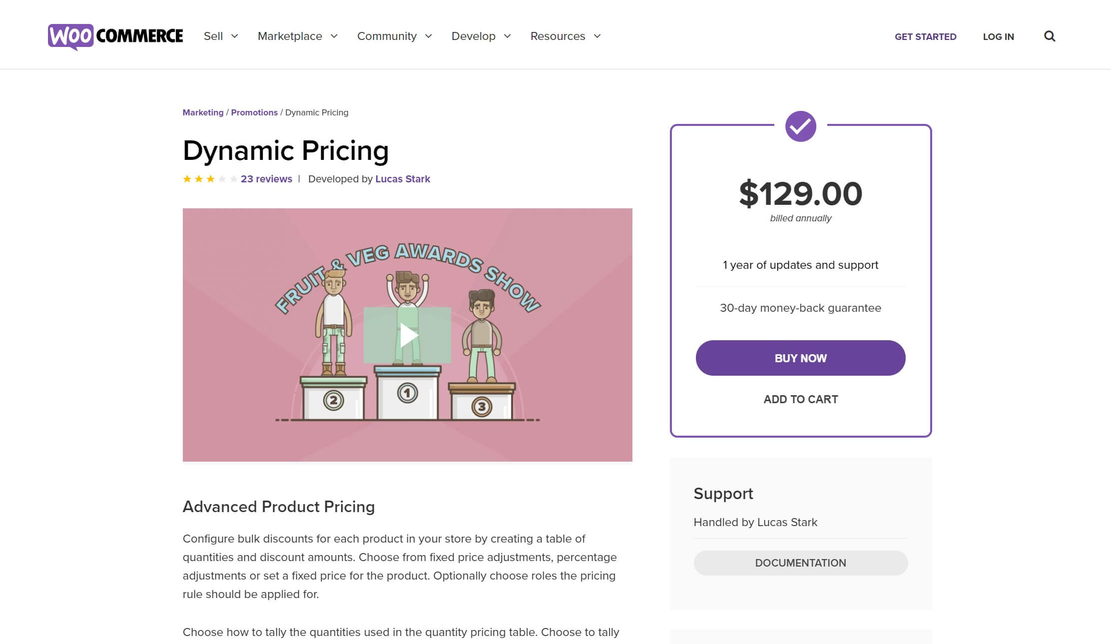 Le plugin WooCommerce Dynamic Pricing.