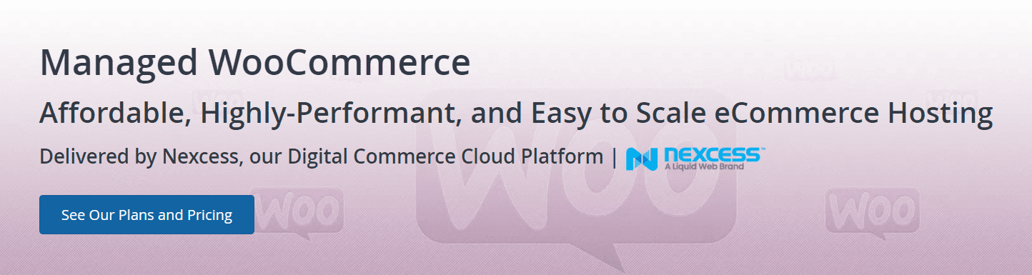 Liquid Web managed WooCommerce hosting.