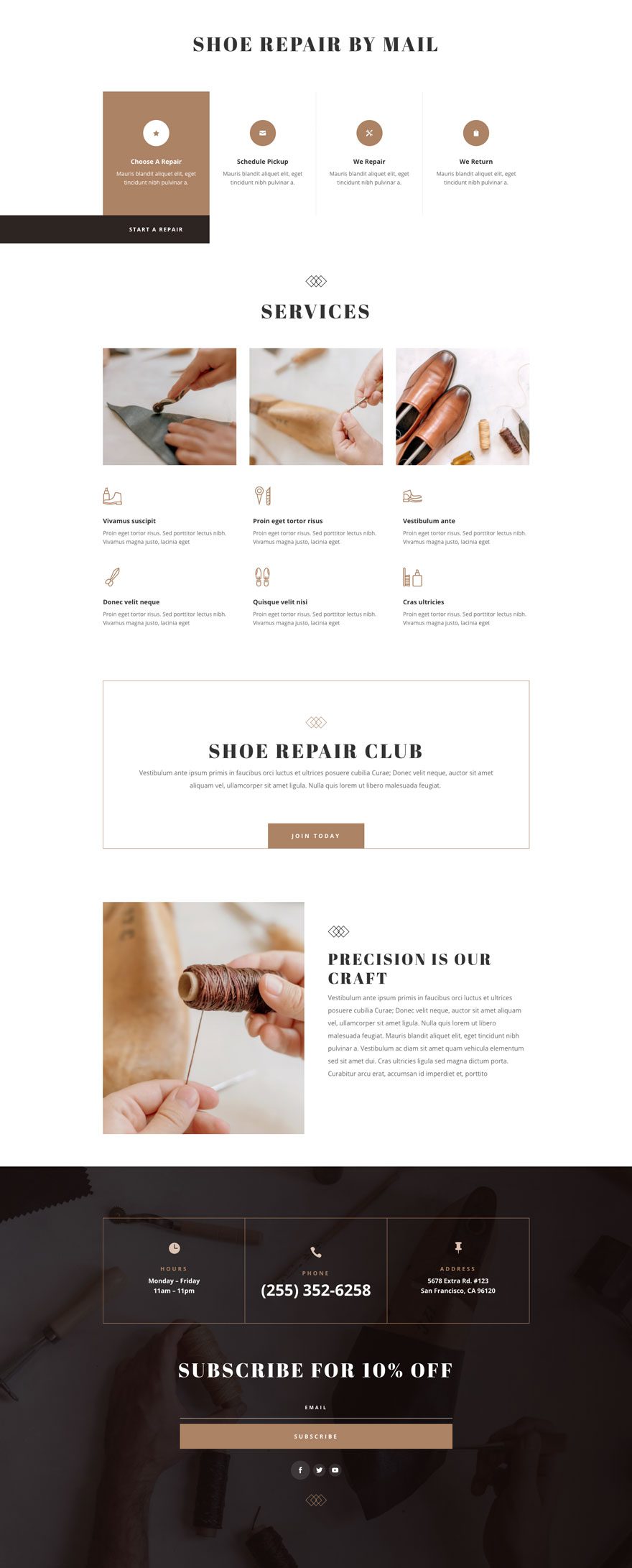 shoe repair layout pack