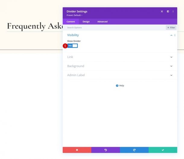 How to Structure Your FAQ with Custom Tabs in Divi