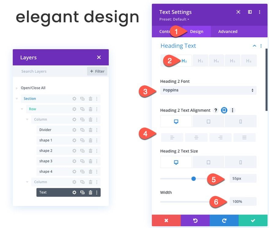 animate css shapes in divi