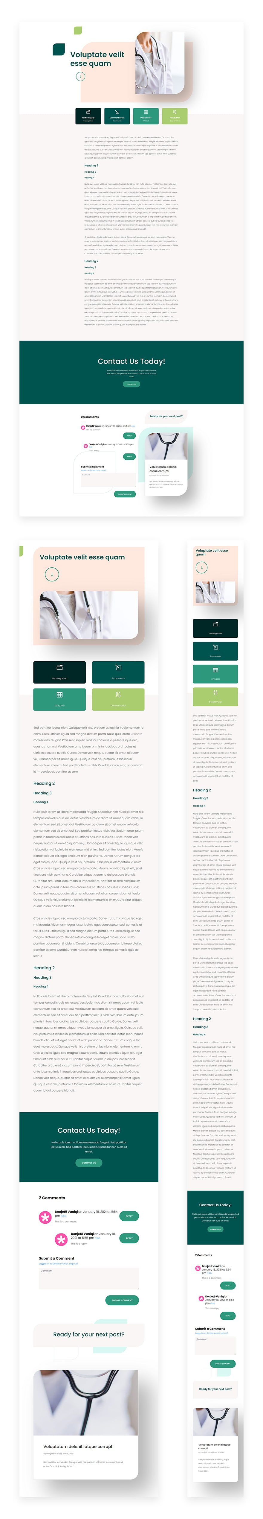 family doctor blog post template