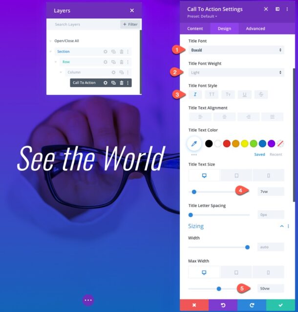 How to Design a Hero Section with Custom Transitions and Animations in Divi
