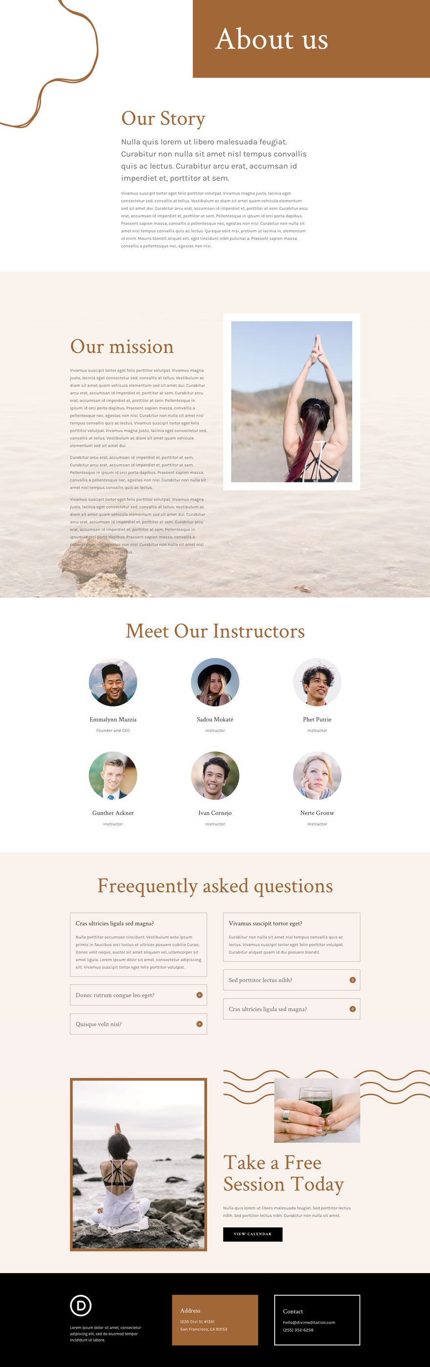 meditation center website