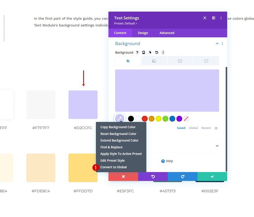 telehealth global presets style guide