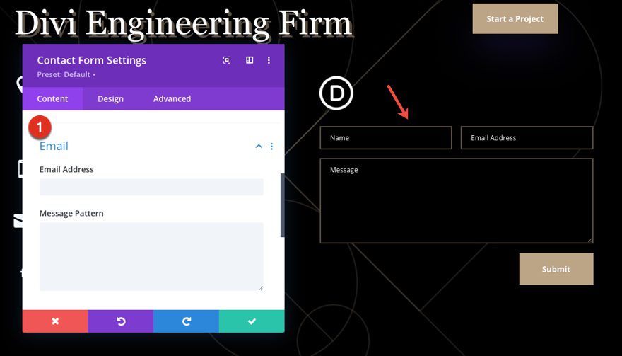 download global header and footer template for the engineering firm layout pack