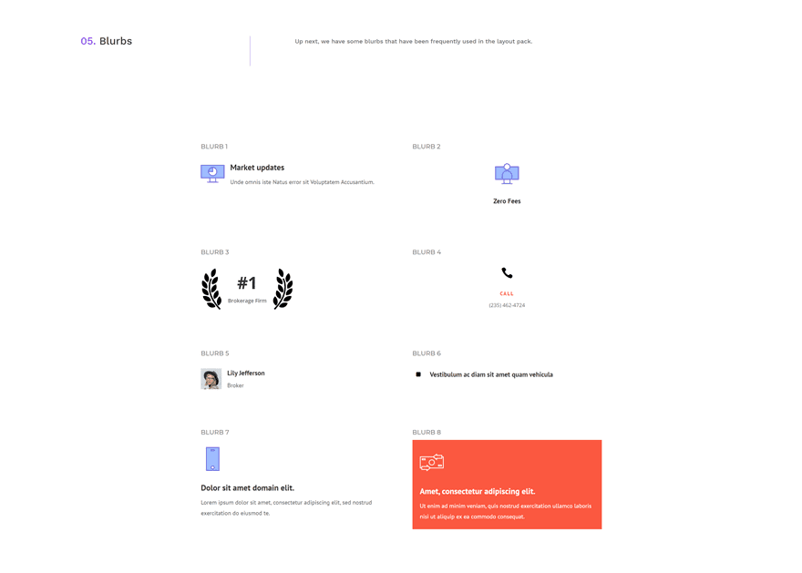 brokerage firm global presets style guide