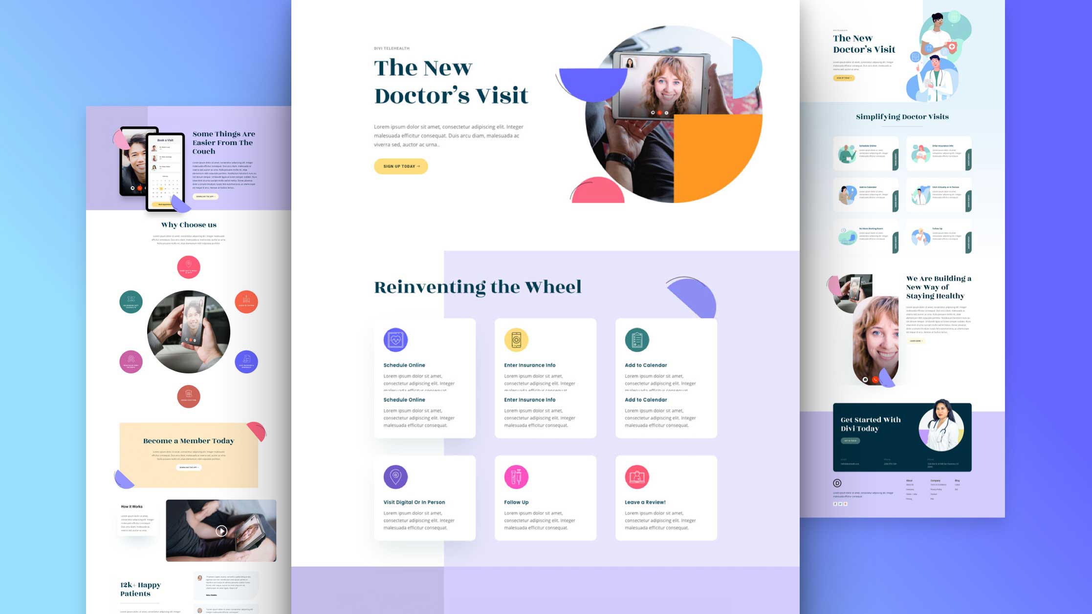 Get a FREE Telehealth Layout Pack for Divi