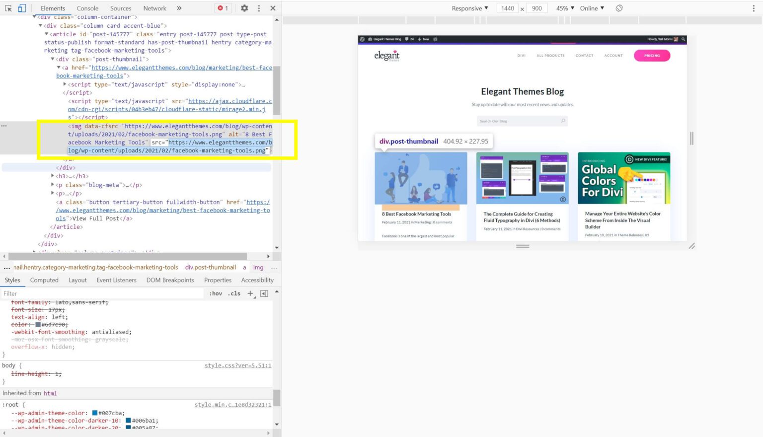 html source code view | inspect an html element |... How to Use Your Browser's Inspect Element Tool