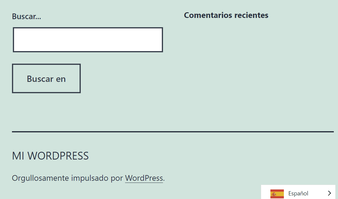 Translating a website to Spanish using Weglot