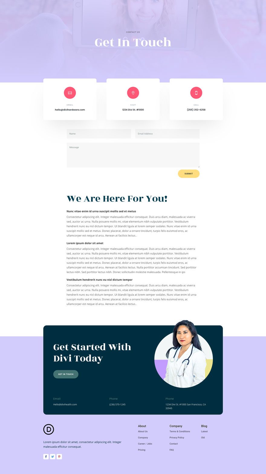 telehealth website