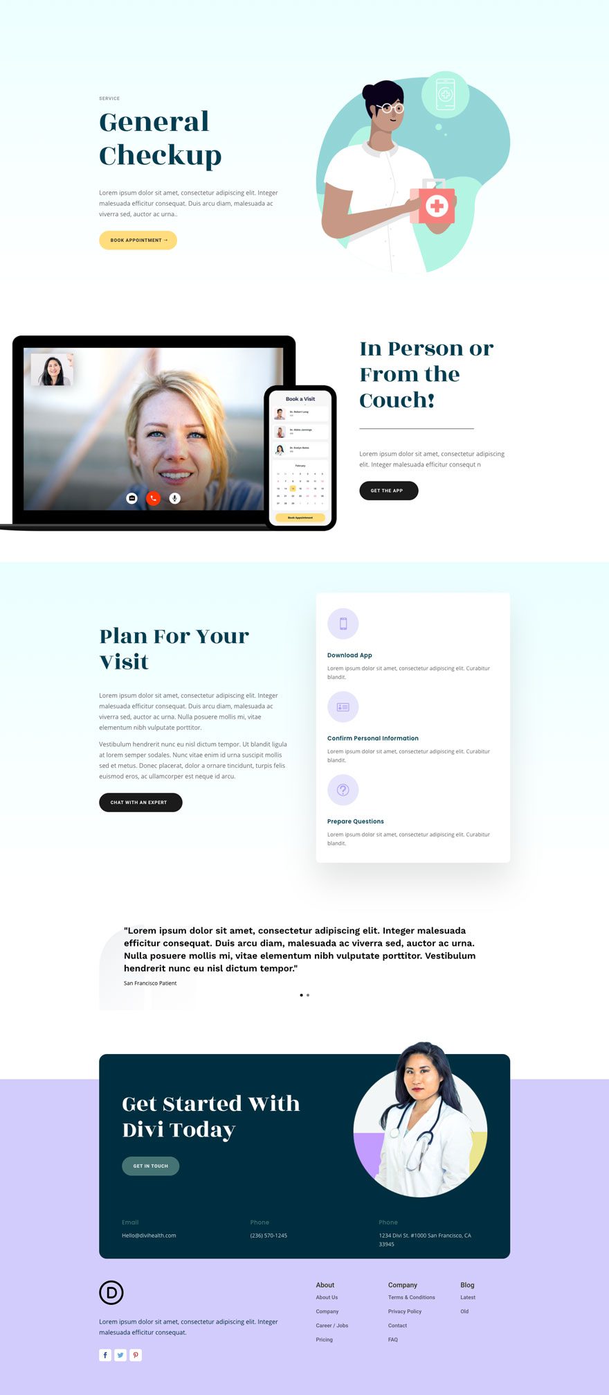 telehealth website