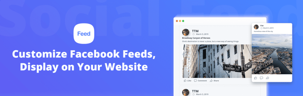 The 10Web Social Post Feed plugin