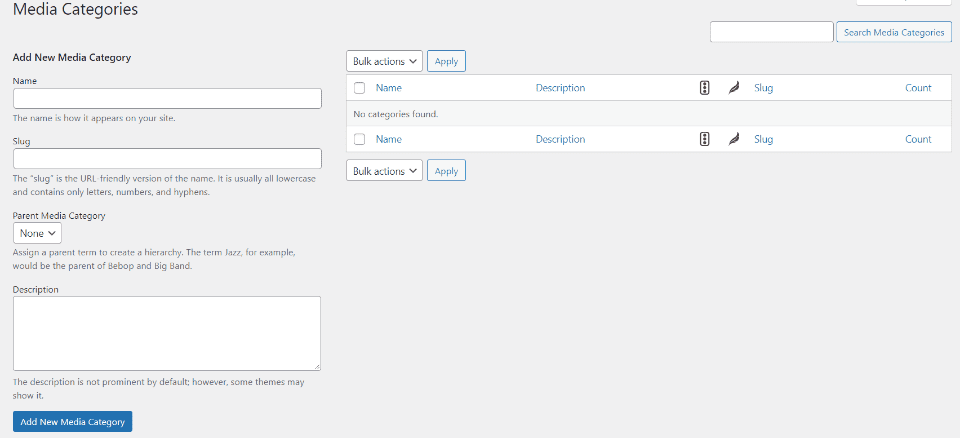 Enhanced Media Library