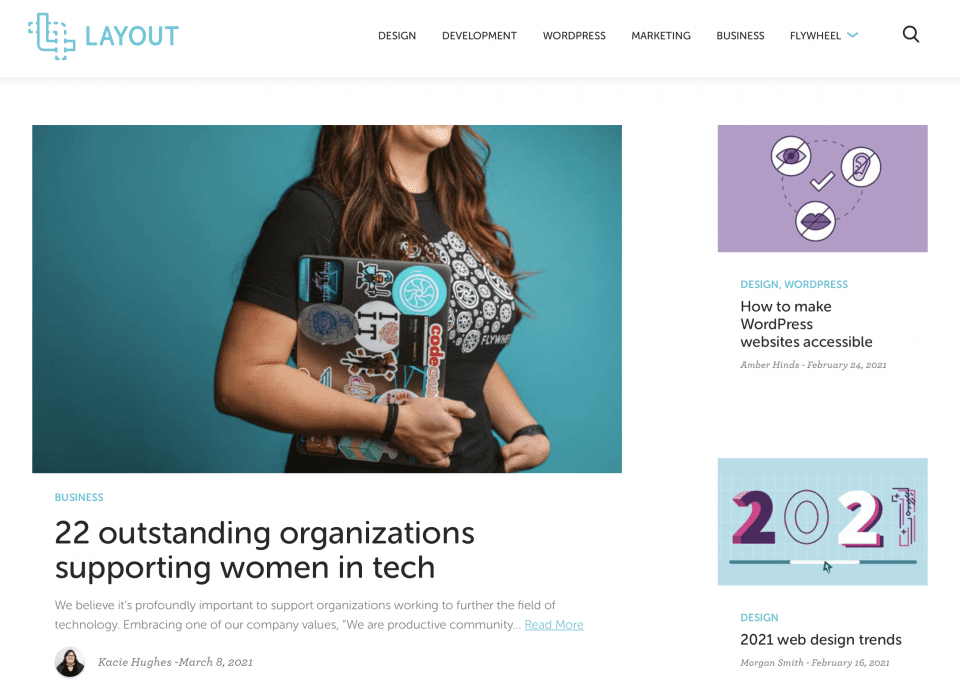 Web Dev Materials Contract, Website Design Blog