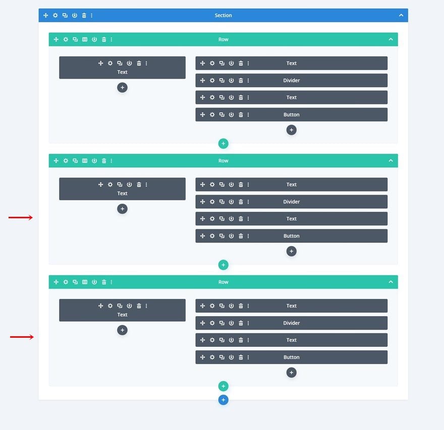 scroll effects and sticky options