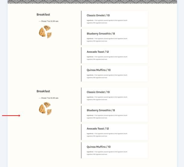 How to Create a Sticky Restaurant Menu Design with Divi