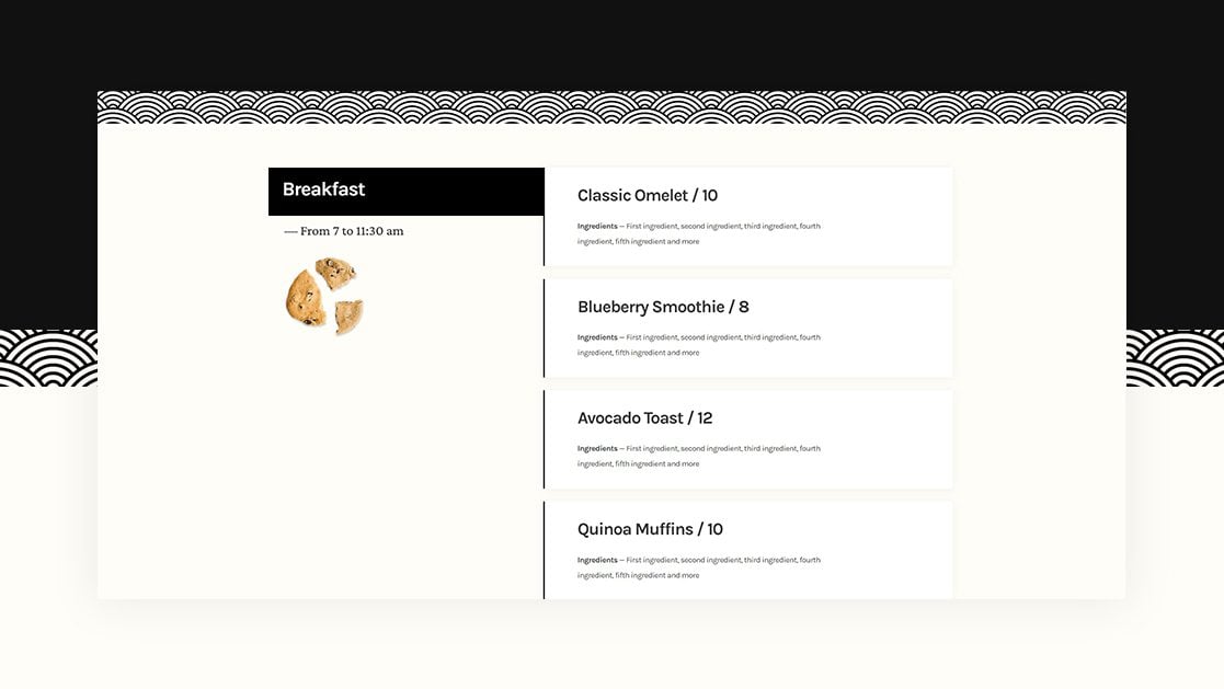 How to Create a Sticky Restaurant Menu Design with Divi