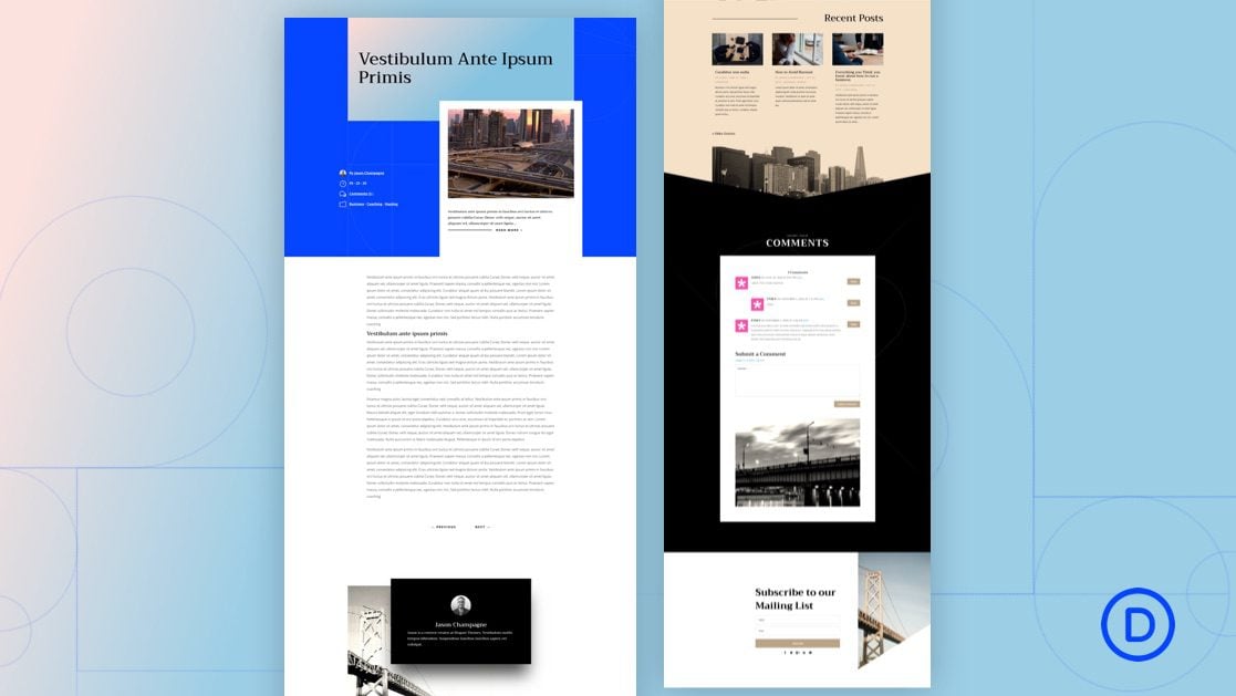 Download a FREE Blog Post Template for Divi’s Engineering Firm Layout Pack