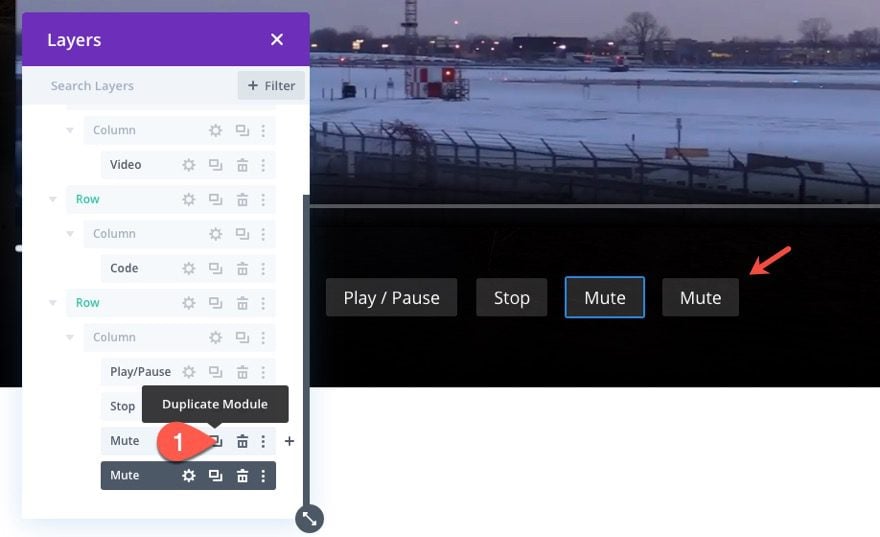 divi custom html5 video controls