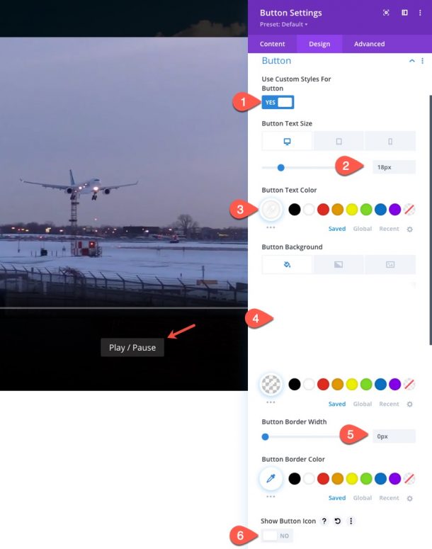 How to Create Custom HTML5 Video Controls for a Video in Divi
