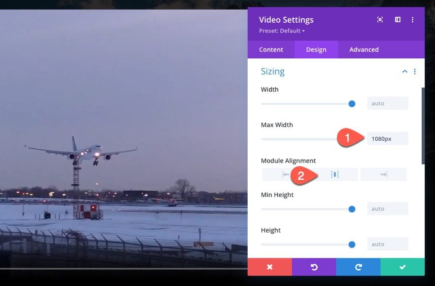 divi custom html5 video controls