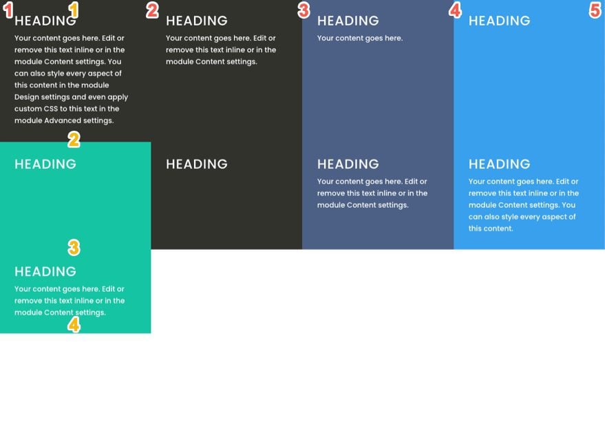 css grid layout for divi modules