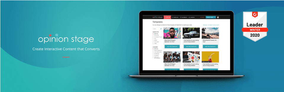 O plugin Poll, Survey & Quiz da OpinionStage.
