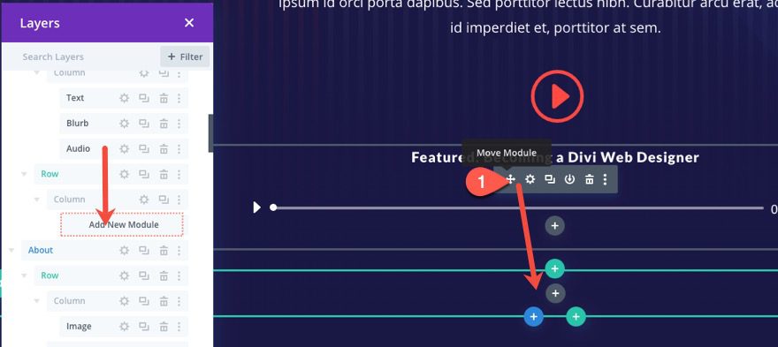 divi sticky audio content bar