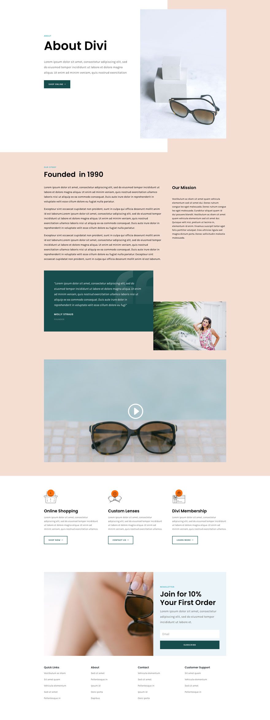 sunglasses shop website