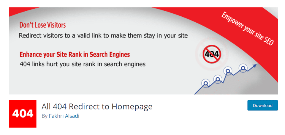 All 404 Redirect to Homepage