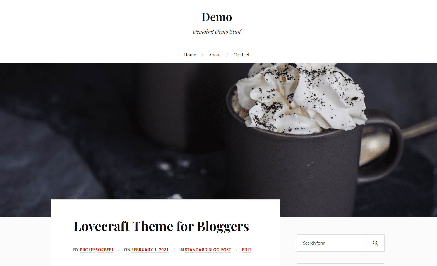 lovecraft theme