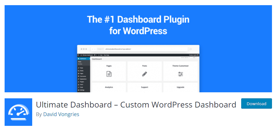 ultimate dashboard plugin