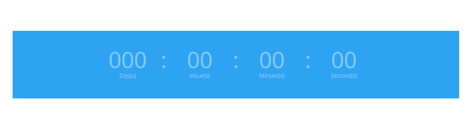 Divi Countdown Timer Module