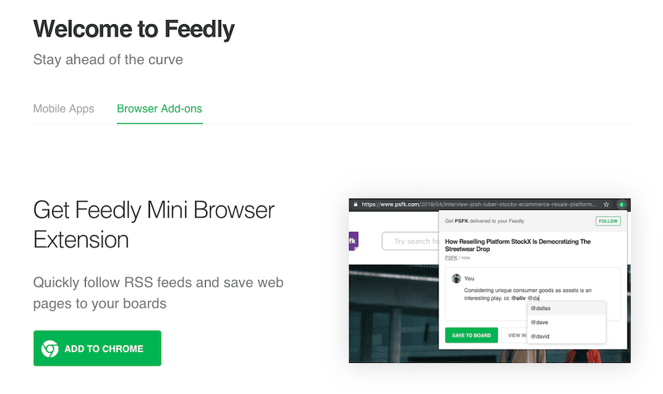 Feedly