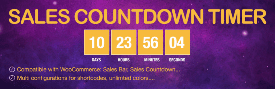 Sales Countdown Timer