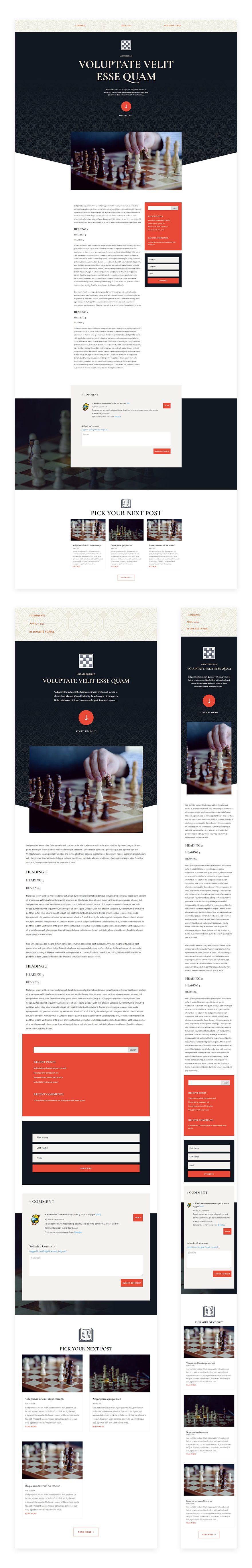 chess club blog post template