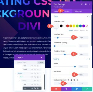 How to Design CSS Text Backgrounds in Divi Using background-clip