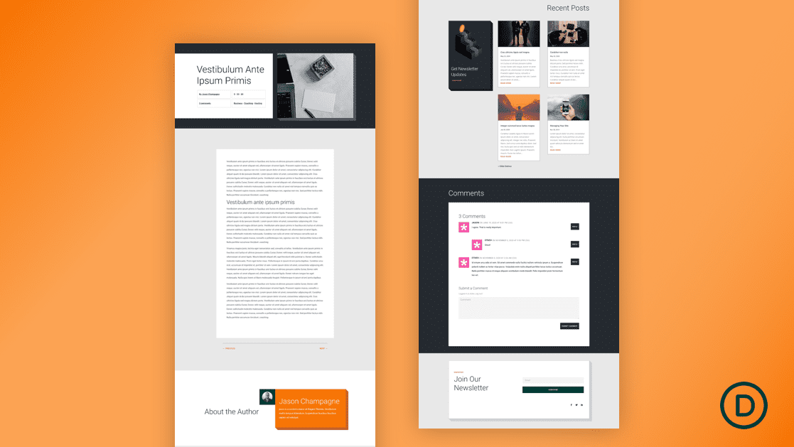 Download a FREE Blog Post Template for Divi’s Personal Loan Layout Pack